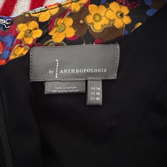 Anthropologie Vibrant Floral Mini Dress - Picture 8 of 12
